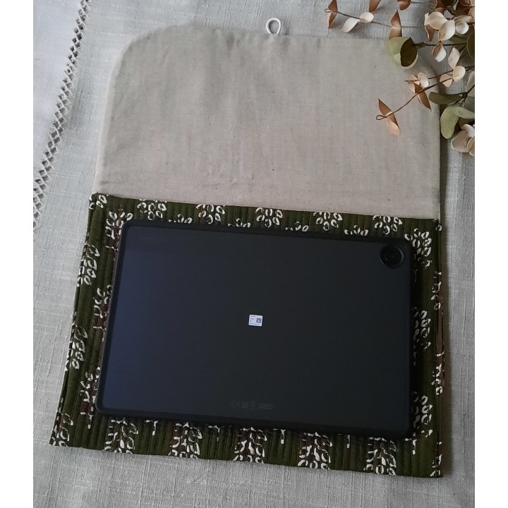 Housse matelassée pour tablette ou livre
