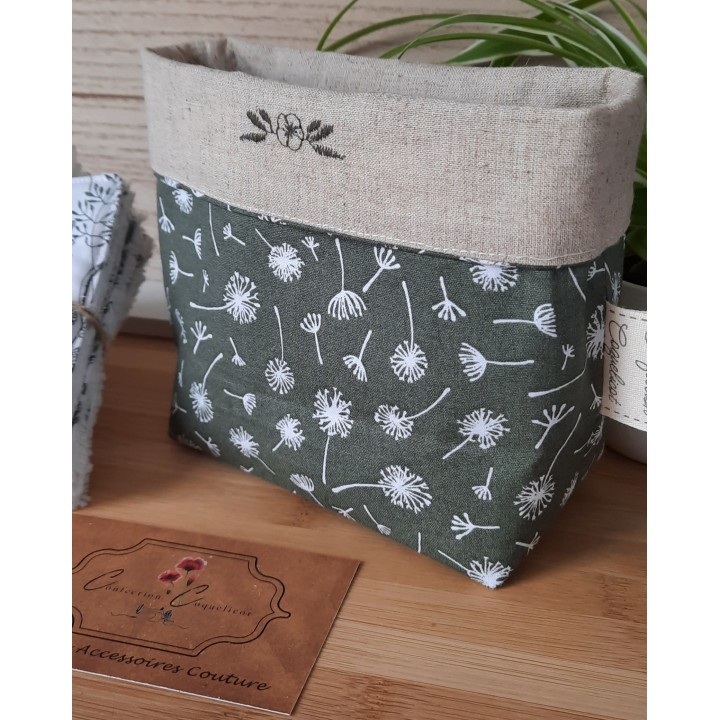PANIERE ET LOT DE LINGETTES